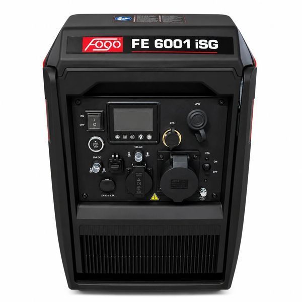 Генератор инверторный газобензиновый FOGO FE6001iSG 5.0/4.5 кВт, 230 В, чистая синусоида, электростарт, AVR, шумозащитный кожух 34703 фото