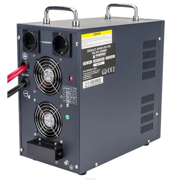 Джерело безперебійного живлення 48v/3000VA Powermat PM-UPS-3000MP (без АКБ) PM-UPS-3000MP фото