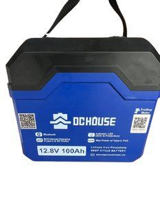 Акумулятор OCHOUSE LiFePO4 Deep Cycle Battery 12.8V 100Ah (1280Wh) 7658569858 фото