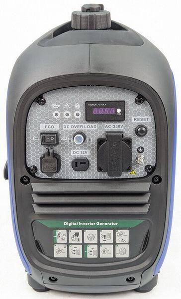 Генератор бензиновий інверторний IRON ANGEL 2,7 кВт, максимум 3 кВт, 230 В, USB, ECON, Twin Tech EG3000IS фото