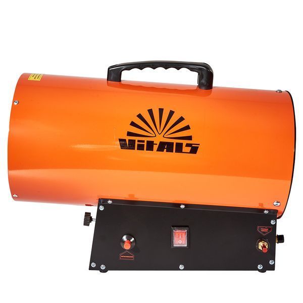 Обогреватель газовый Vitals GH-302 33 кВт, пропан/бутан, прямой нагрев, 650 м&sup3;/ч, пьезоподжиг 211336 фото