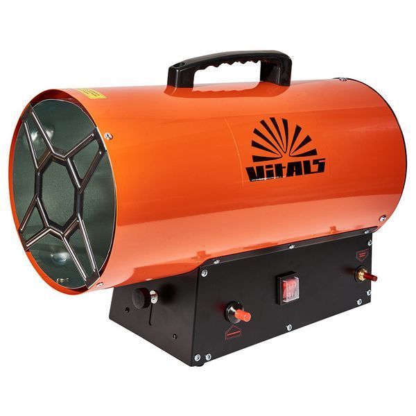 Обогреватель газовый Vitals GH-302 33 кВт, пропан/бутан, прямой нагрев, 650 м&sup3;/ч, пьезоподжиг 211336 фото