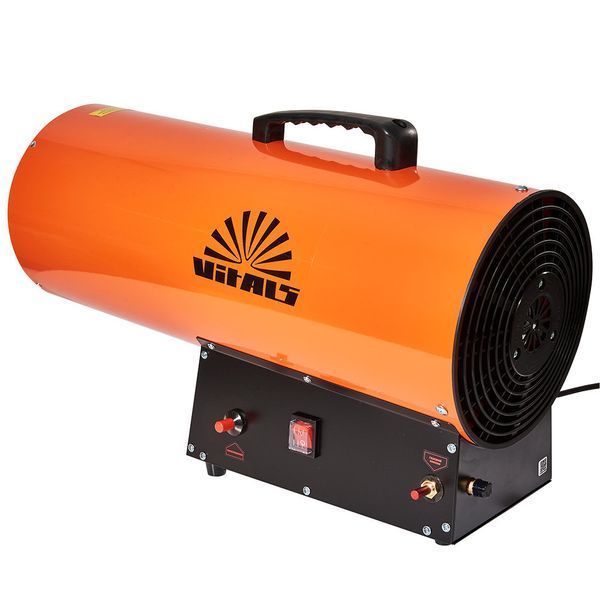 Обогреватель газовый Vitals GH-502 51 кВт, пропан/бутан, прямой нагрев, 650 м&sup3;/ч, пьезоподжиг 211337 фото