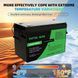 Акумулятор DATOUBOSS 100Ah LiFePO4, 25.6 V, 100 A BMS, Deep Cycle Battery, для кемпінгу та резервного живлення 3665454 фото 3