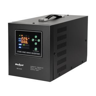 Джерело безперебійного живлення Rebel POWER-1500-LFP4 RB-4029 1050 Вт / 1500 VA, 12/230 В, чиста синусоїда, заряд 40 А RB-4029 фото