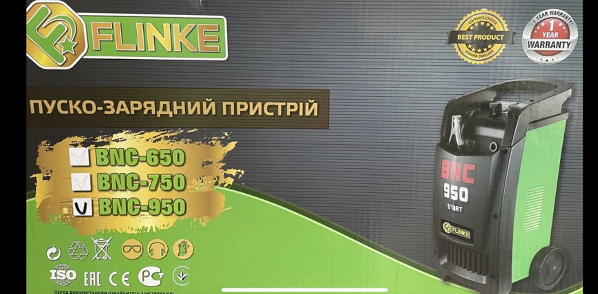 Пуско-зарядное устройство BNC-950 Flinke BNC-950 фото