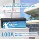Акумулятор Kepworth LiFePO4 24 V 200 AH, 5120 Wh, Smart BMS, 100A, для ДБЖ UPS і резервного живлення KW-24-200 фото 5